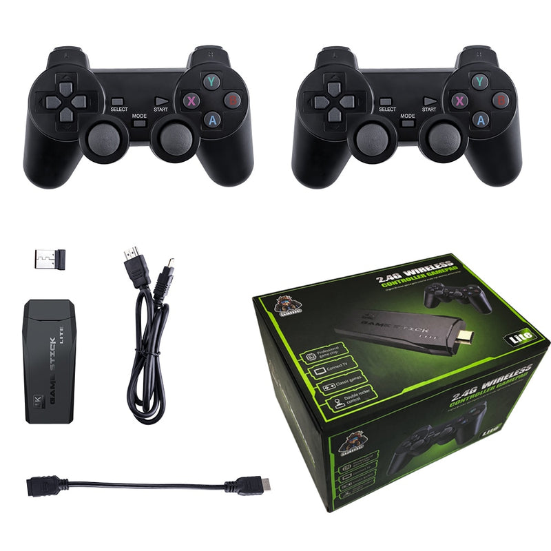 Video Game Retro Stick 4K. 64G + 10.000 Jogos