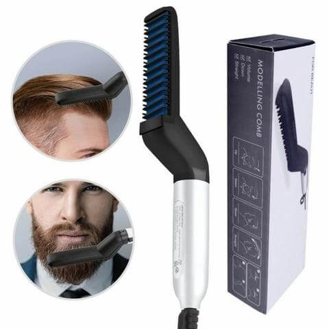 Power Hair - Escova Elétrica para Cabelo e Barba